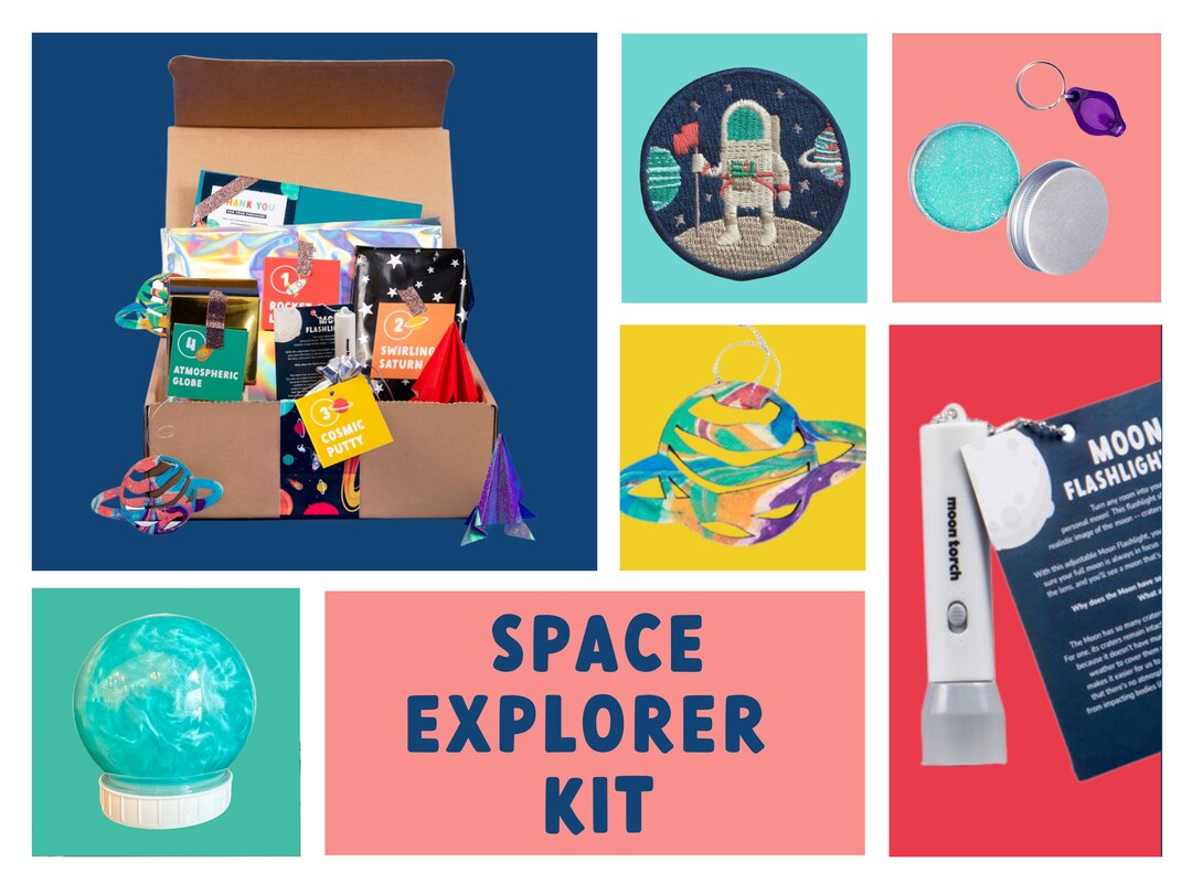 Handson Imaginative Space Themed Craft Kit for Kids Kids Etsy