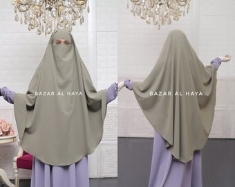 Marwad Khimar Round Diamond Niqab Burqa Niqab Veil Nikab Better Breathe Face Veil Burka Jilbab Abaya Premium Quality Muslim Islamic Burka