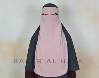 One Layer Niqab Burqa Single Niqab Veil Nikab Better Breathe Face Veil Burka Jilbab Abaya Khimar Premium Quality Muslim Islamic Burka Muslim