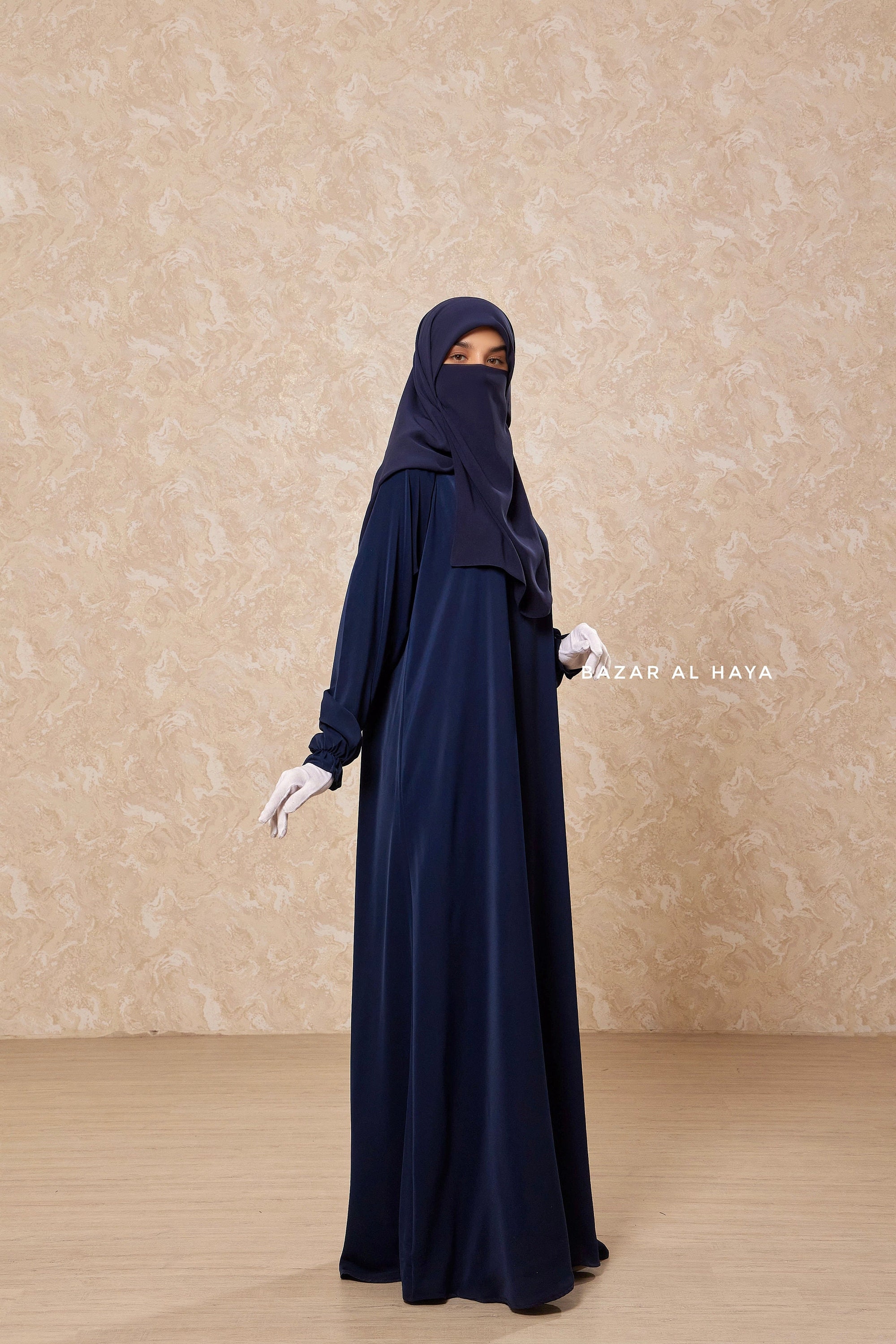 Navy abaya 2025