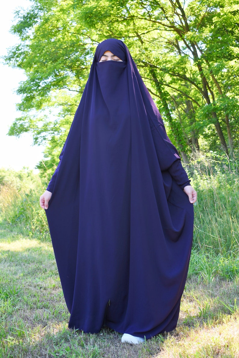 One Piece Jilbab Sarah Afghan Style Jilbab High Quality French Etsy