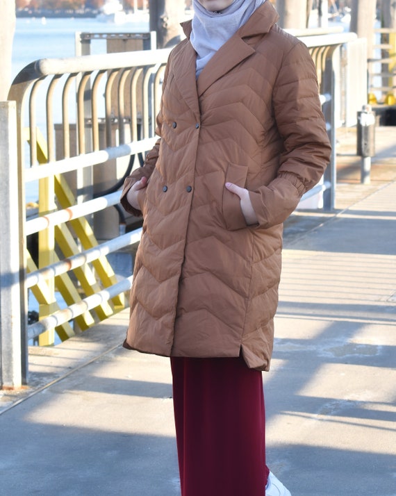 duck feather jacket womens