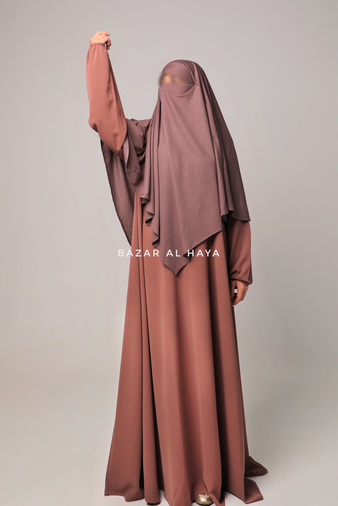 Abaya With Khimar Combo Set Cotton Niqab Khimar Jilbab Full Etsy
