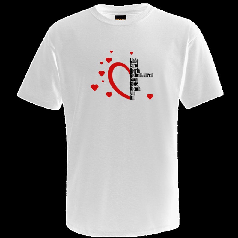 Custom shirts for parties and reunions or just because