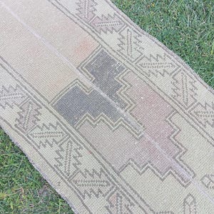 2x9 Rug,2x9 Turkish Antique Runner Rug, Kitchen Corridor Entryway Patchwork Runner, Stair Runner,
