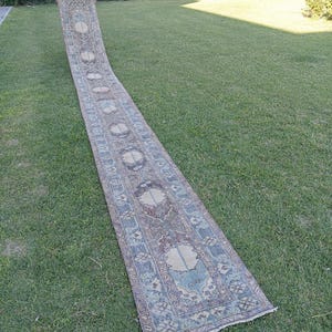 2x22 Rug,2x22 Vintage Rug,Corridor Rugs,Entryway Rug, Stair Runners,2x22 Patchwork Runner,Narrow Longe Runner,Home Decore Rug,2.2x21.6 feet