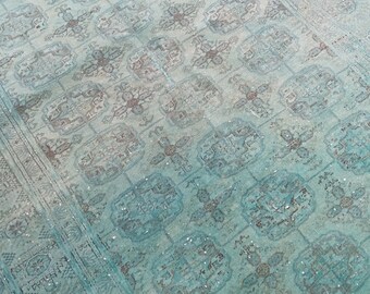 Anatolian Rug 4x5,Turkish Rug 4x5,Vintage Rug 4x5,Oushak Rug 4x5,Turkish Vintage Rug,Oushak Turkish Rug,Vintage Rug,Handknotted Rug,floral