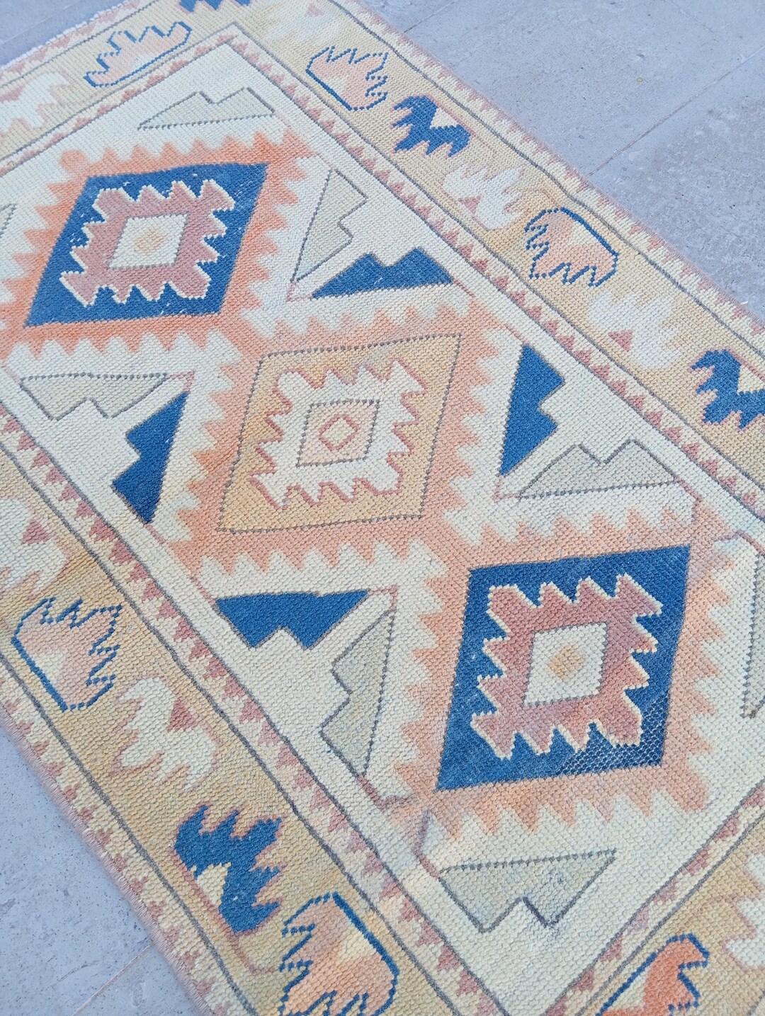 3x4 Small Rug, Vintage Rug, Turkish Rug, Antique Anatolian Rug, Rugs ...