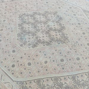 8x10 Persian Rug, Vintage Area Rug, Colorful Rug, Antique Handmade Rug, Old Wool Rug,Bedroom Rug,Original Wool Rug, 8.0x10.7 feet, Large Rug