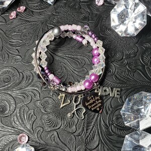 Nurse Bangle Bracelet Set | Jewelry | Nurse Life | Bracelet | Gifts | Charm bracelet | Stacking Bangles |