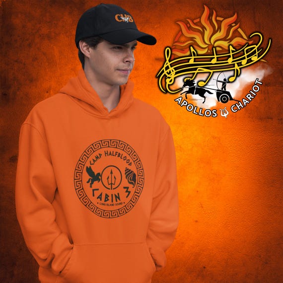 Camp Halfblood Cabin |Hooded Sweatshirt | Hoodie| Customizable (NEW)
