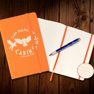 Percy Jackson Journal and Pen! | Camp Halfblood| Camp Jupiter| Customizable