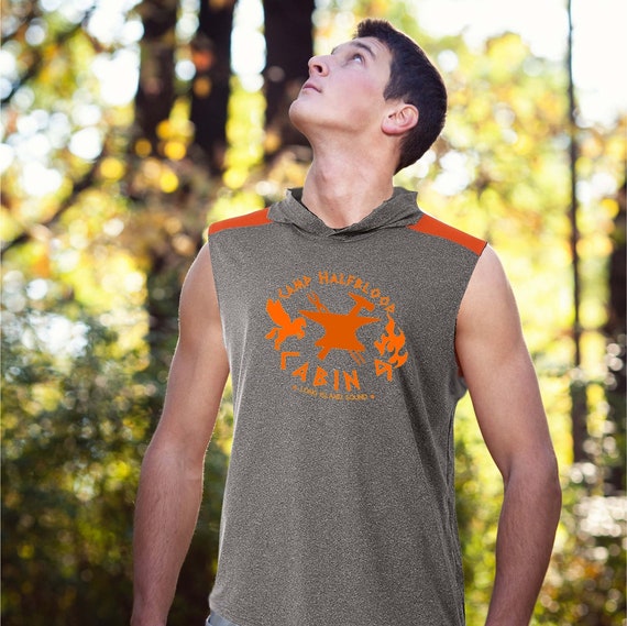  Today Sale Camp Half Blood Halloween T Shirt Movie Percy  Jackson for Him or Her Fans Orange : Clothing, Shoes & Jewelry