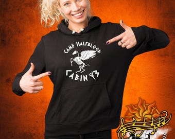 Camp Halfblood Hoodie| Cabin 13| Nico DiAngelo