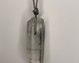 Lithium Quartz Pendant Necklace