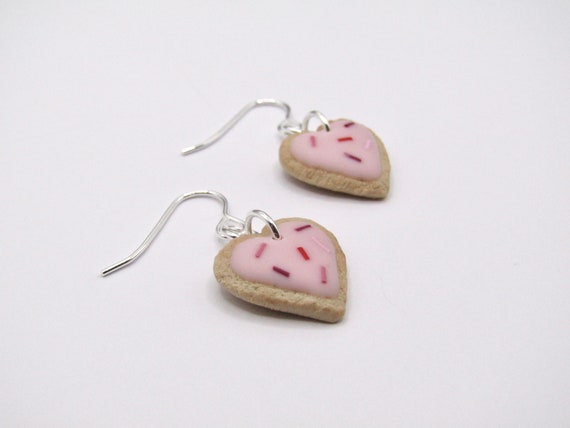 Cookie Heart Earrings