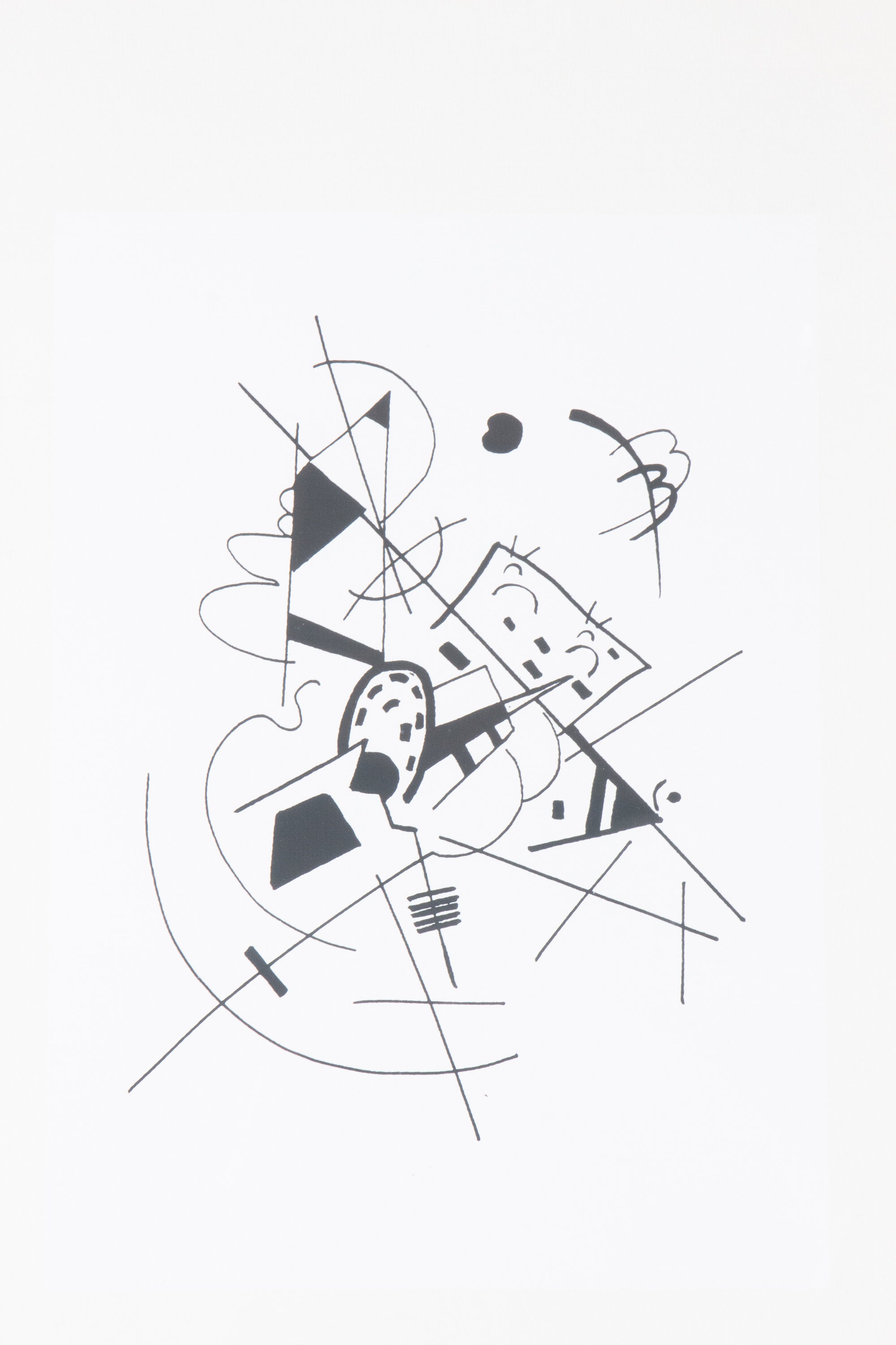 Wassily Kandinsky、、画集画、額装付