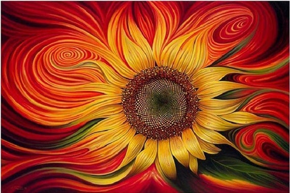 5D DIY My Diamond Art (Sunflower) Diamond Painting Kit