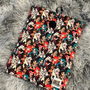 Bookish Booksleeves, princess booksleeve, book cozy, book protection.