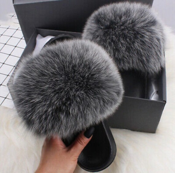 fur faux sliders