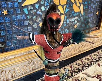 Authentic Skull Voodoo / Art Doll