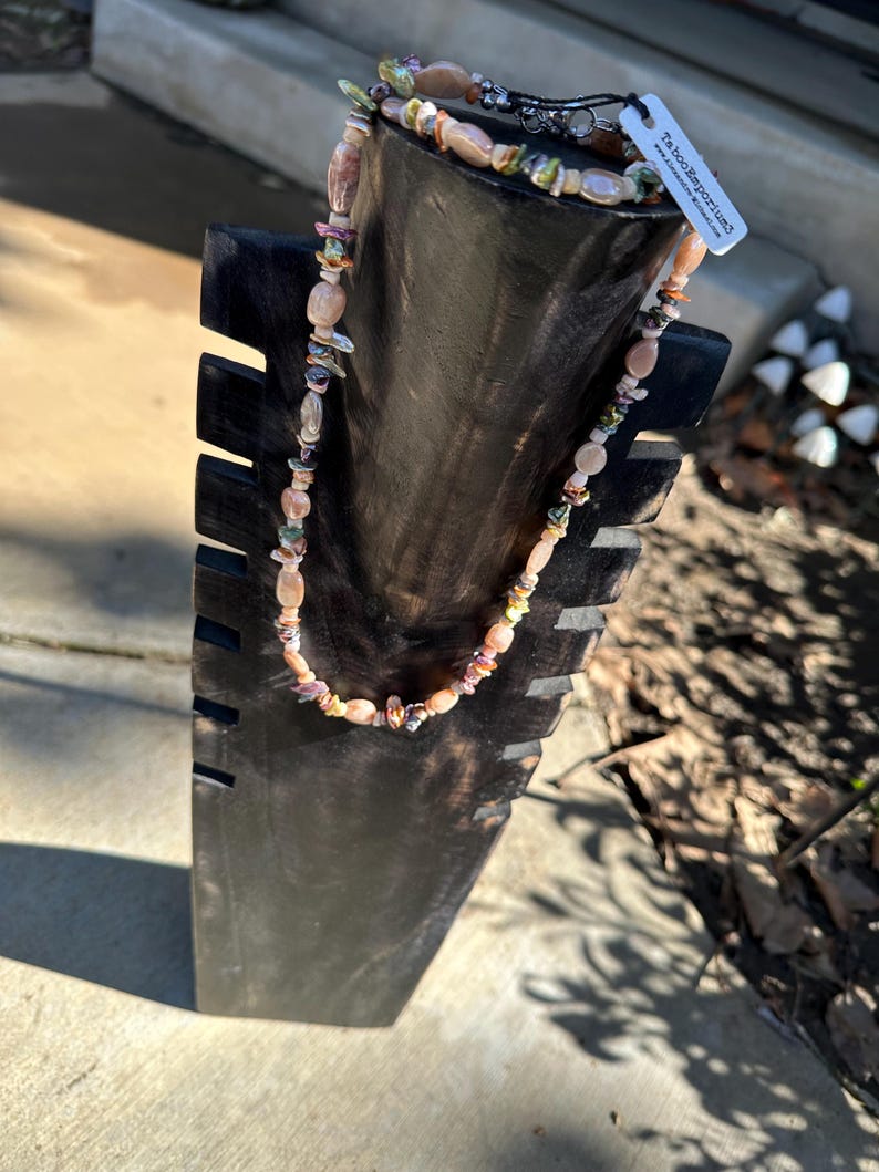 Troy Beach Collection- Peach Moonstone & Pink Opal – Reborn Pearl ...