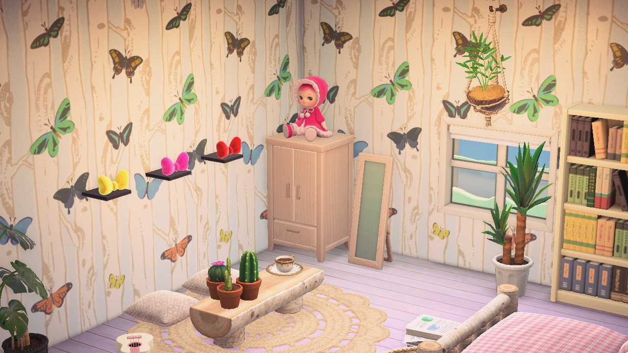 ACNH Bedroom Set Animal Crossing New Horizons Aesthetic Etsy