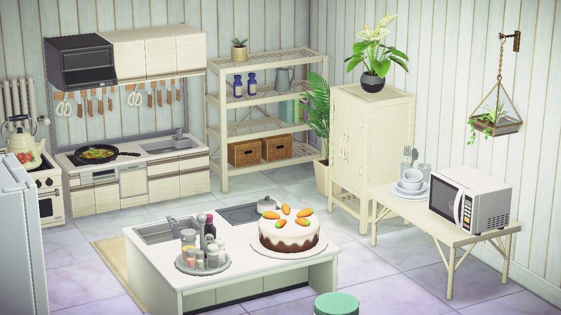 Ensemble de cuisine ACNH Animal Crossing New Horizons Etsy