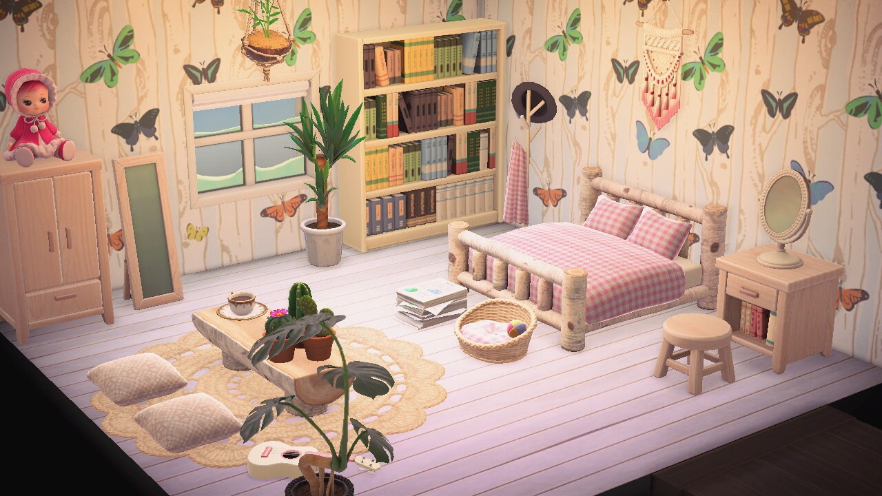 ACNH Bedroom Set Animal Crossing New Horizons Aesthetic | Etsy