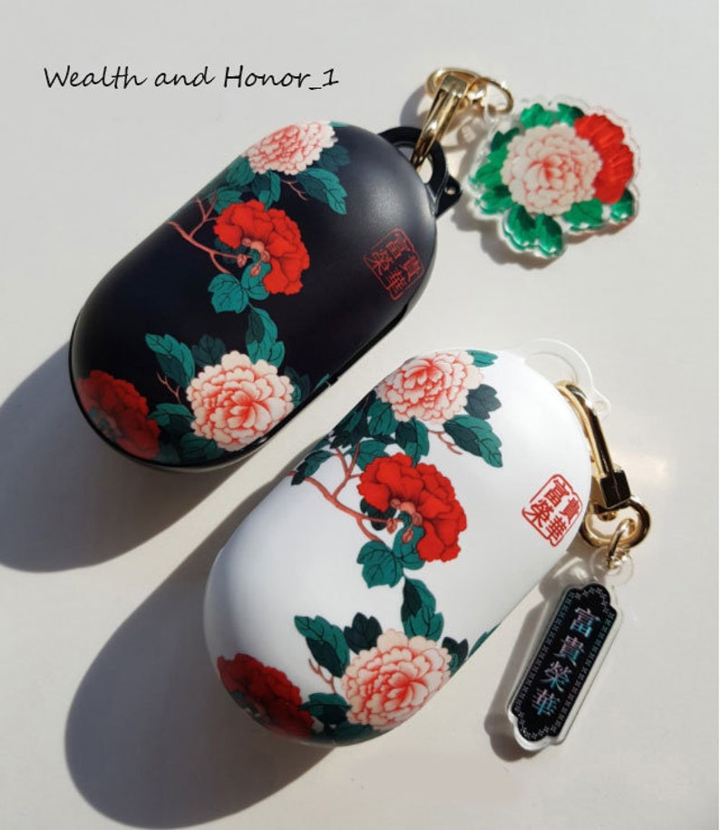 Colorful Korea Korean Traditional style folktale painting Galaxy buds plus case