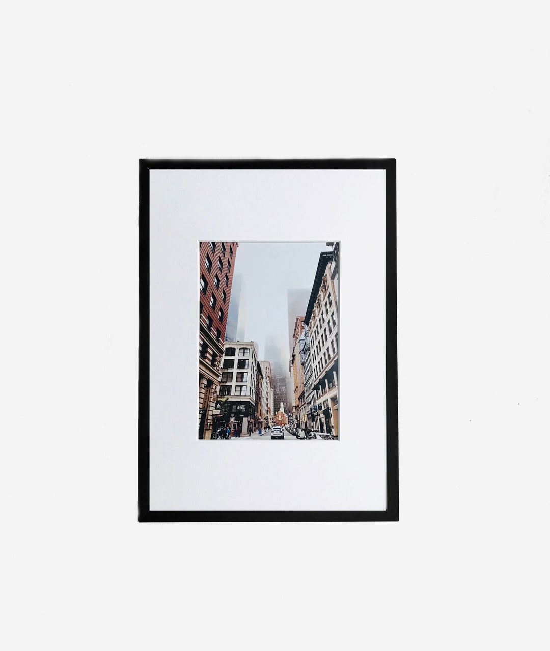 Streets of Boston Framed Photo Street Photography - Etsy
