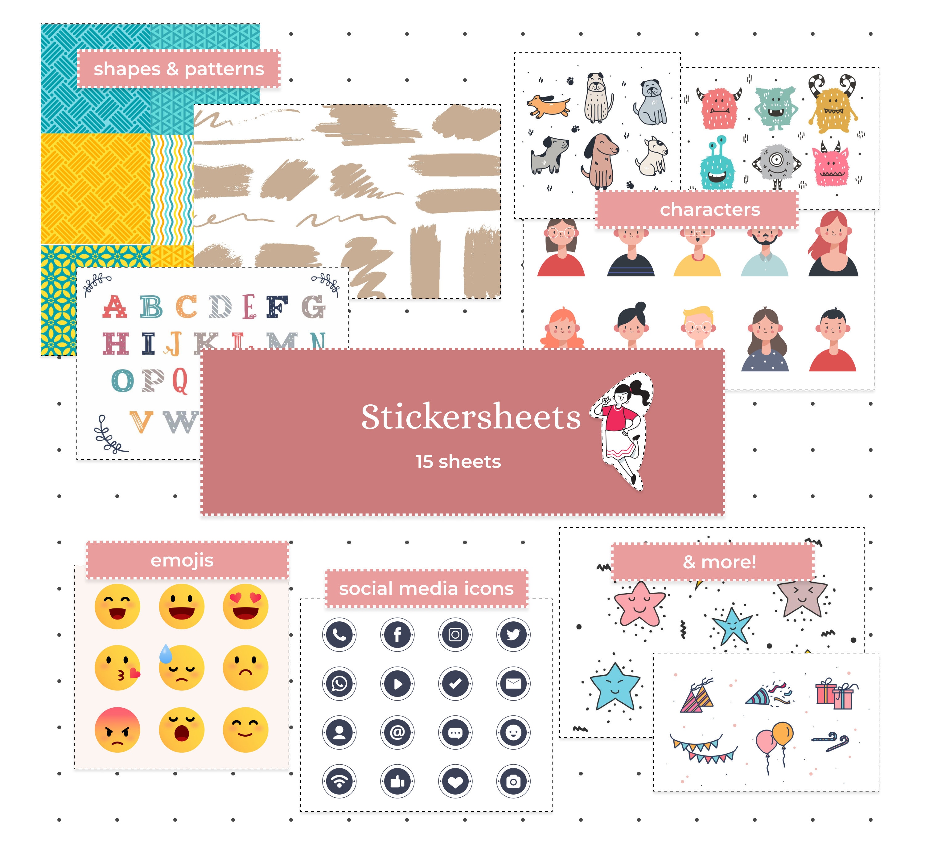 ULTIMATE VISION BOARD Kit 2023 Printable Visual Goal Planner Etsy