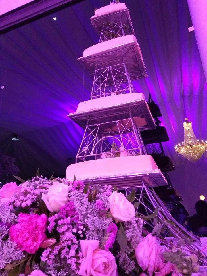 Eiffel Tower Cake Stand. Cake Stand in Tiers Paris Wedding Etsy