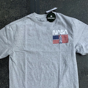 NASA shirt - USA NASA shirt - Space Shuttle shirt - Astronaut shirt - Rocket shirt - size large only