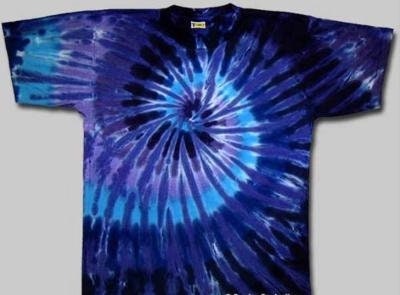 Blue Tie Dye Shirt - Etsy Canada