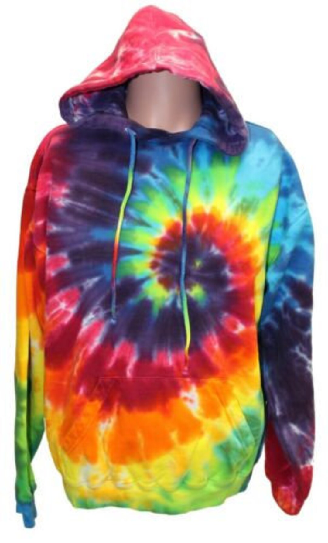 Rainbow Tie Dye Men's Sweatshirt