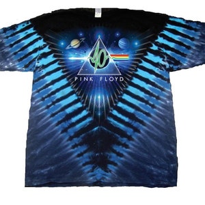 Pink Floyd 40th anniversary shirt - Pink Floyd tie dye shirt - Pink Floyd Dark Side of the Moon - Pink Floyd shirts - Pink Floyd gifts