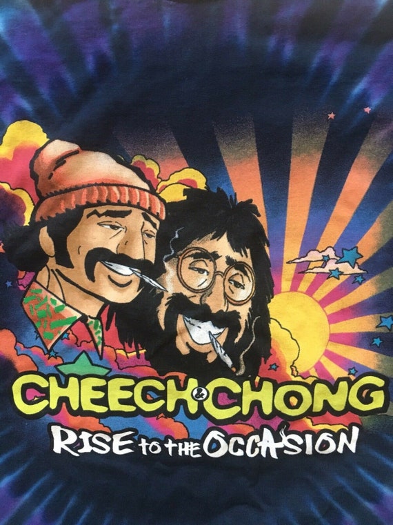 Cheech and Chong tie dye shirt - Cheech and Chong 
