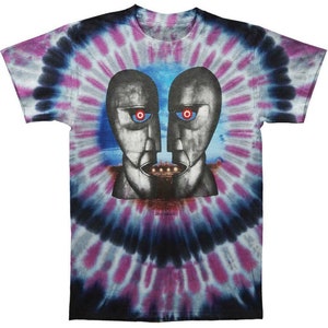 Pink Floyd Division Bell tie dye  shirt - Pink Floyd tie dye shirt - Pink Floyd Tie Dye Pink Floyd album on a shirt Pink Floyd shirt FLOYD