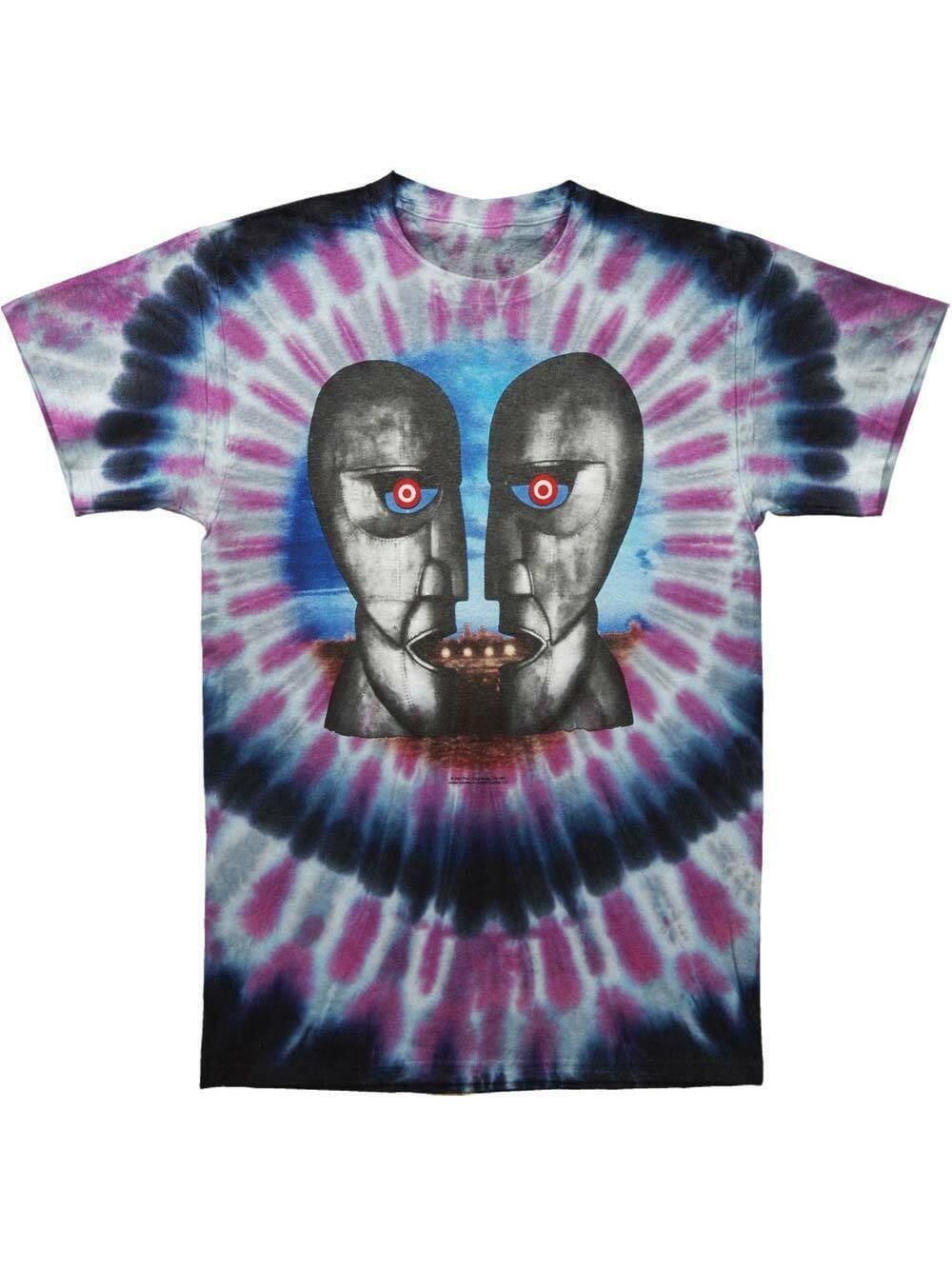 pink floyd tie dye t shirt