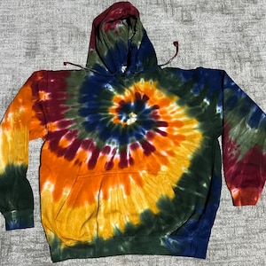 3xl Tie Dye Hoodie Etsy UK