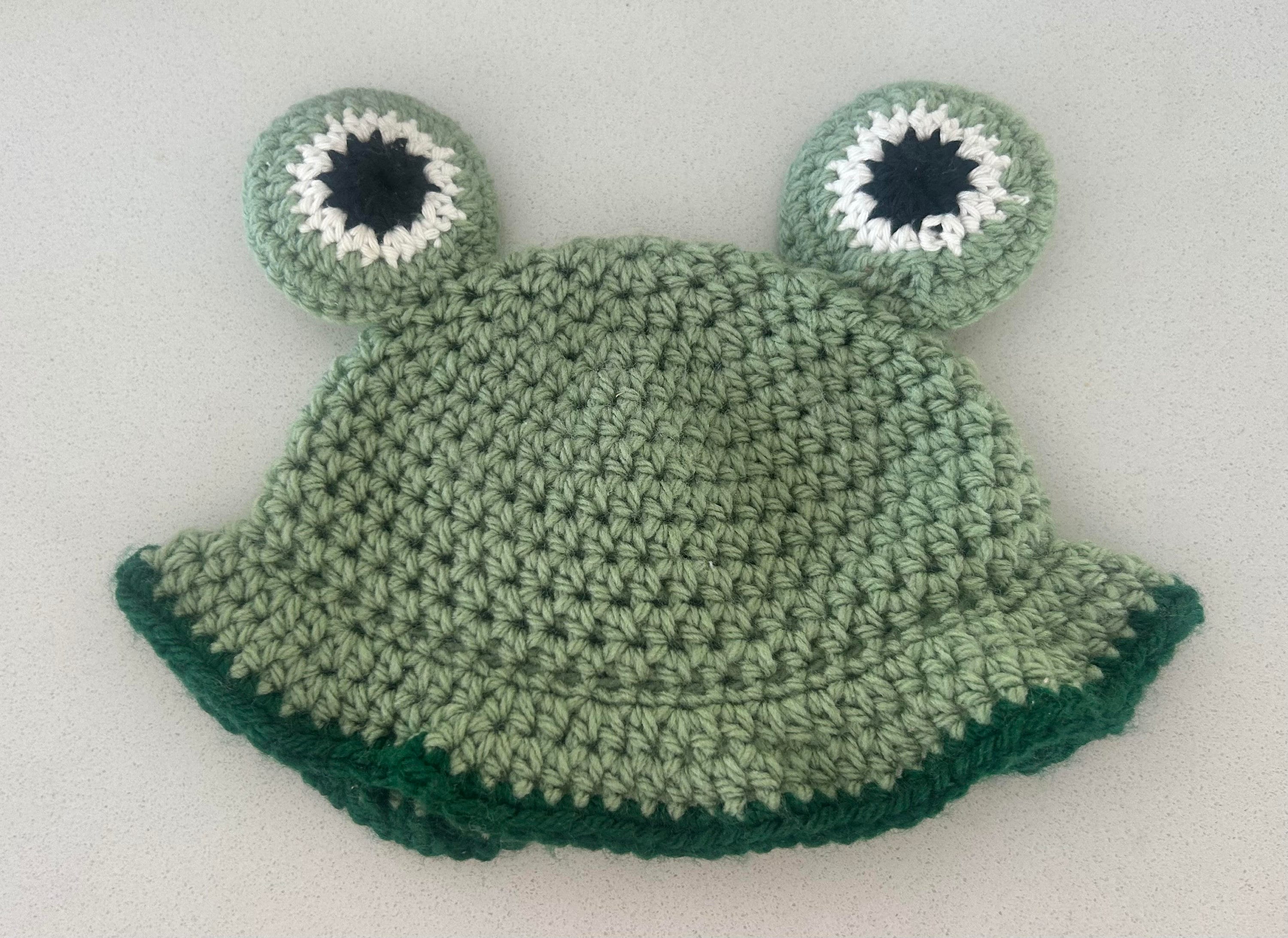Bucket Hat Crochet Frog Pattern | Children's Crochet Pattern | Digital ...