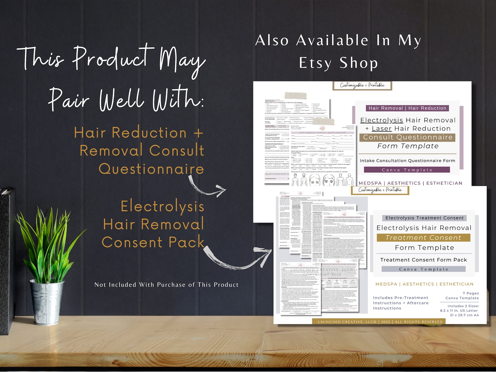 Electrolysis Hair Removal Aftercare Card Electrolysis Etsy
