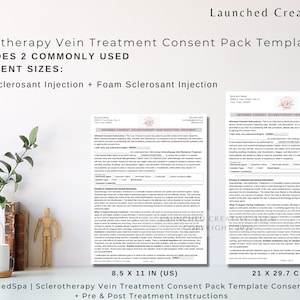 Sclerotherapy Vein Treatment Consent Form Sclerotherapy Varicose Spider