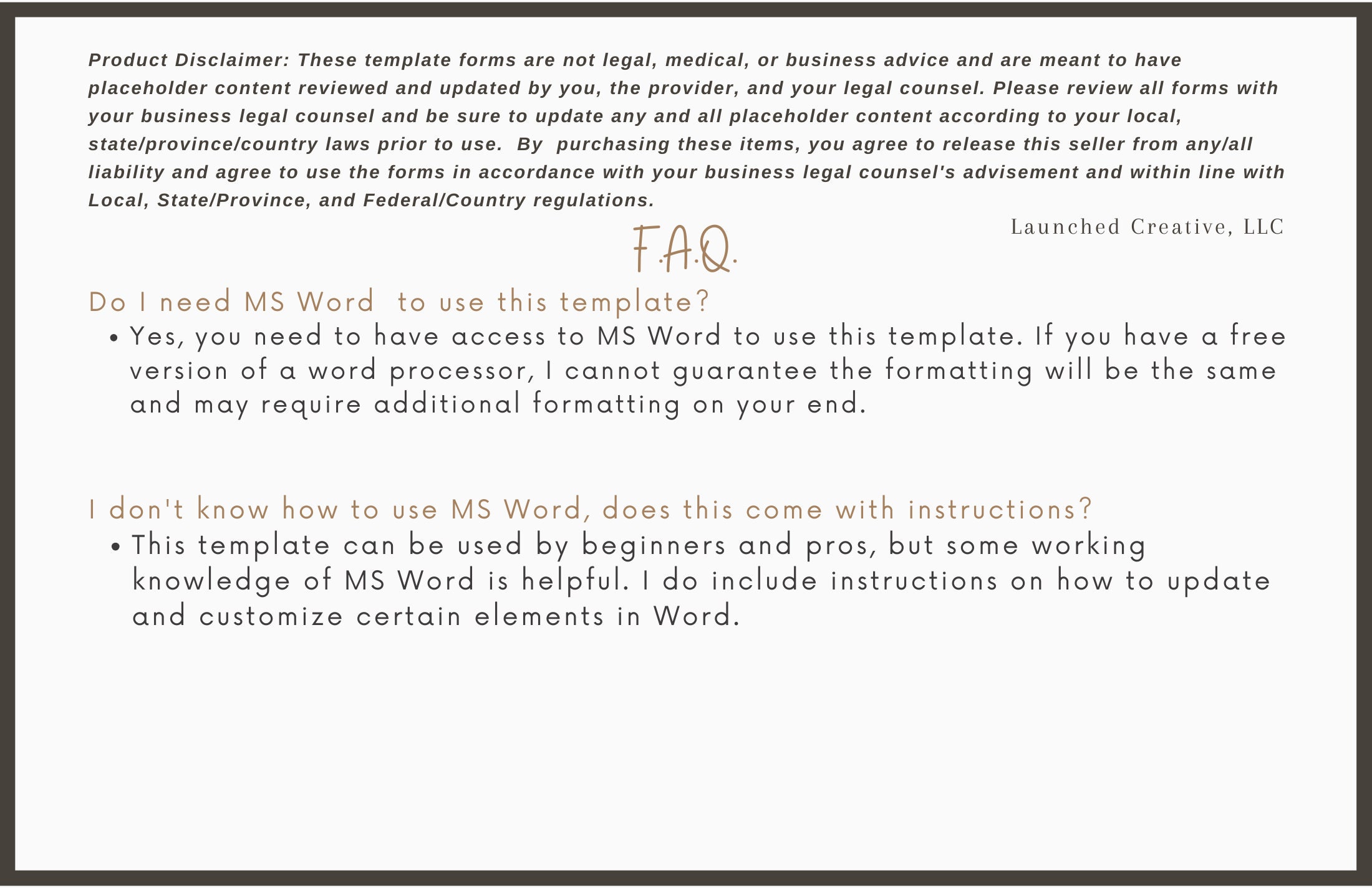 Tox Injector Form Neurotoxin Injection Consent Form | Tox Informed Consent | Botulinum ...