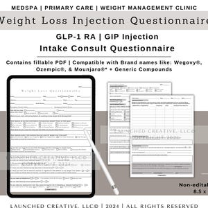 Glp 1 Intake Form