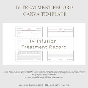 Iv Titration Documentation Form Example.pdf IV Infusion Therapy Treatment Record Form Template | IV Therapy Record ...
