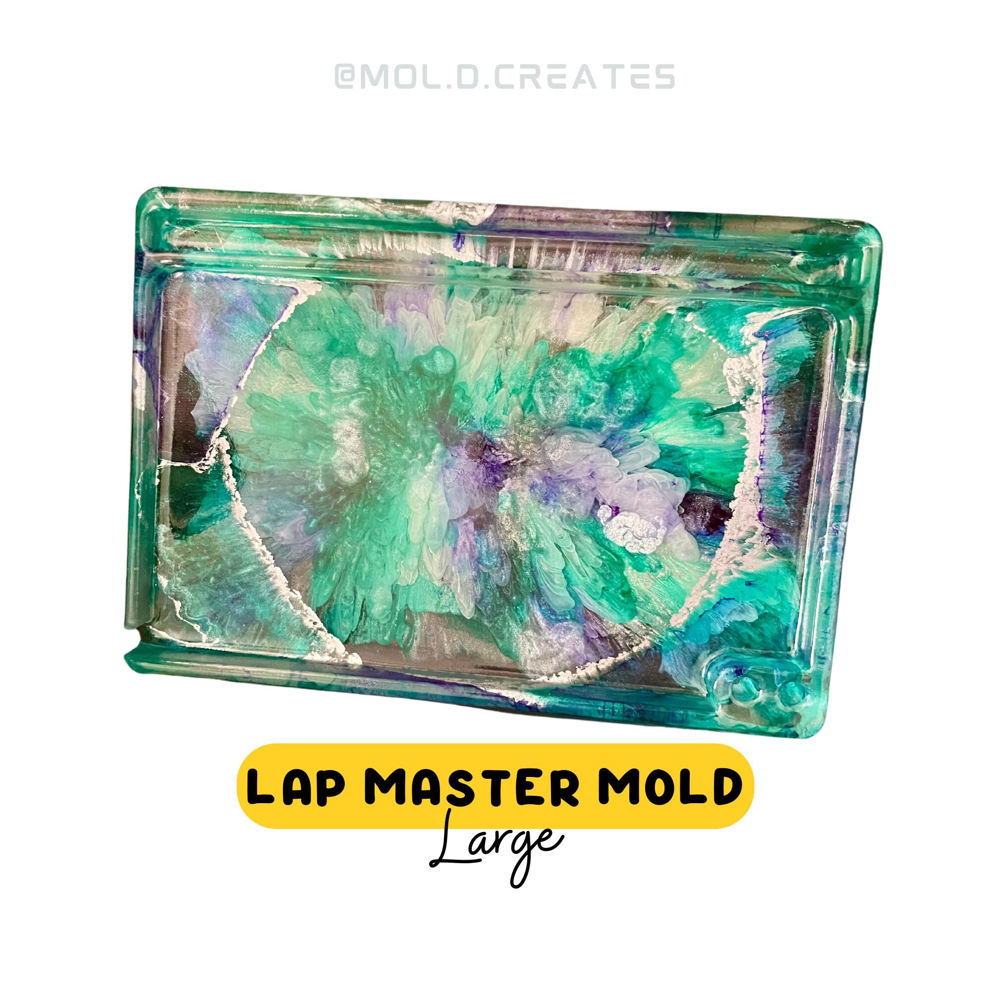 LET'S RESIN Resin Molds,silicone Tray Molds,large Rolling Tray