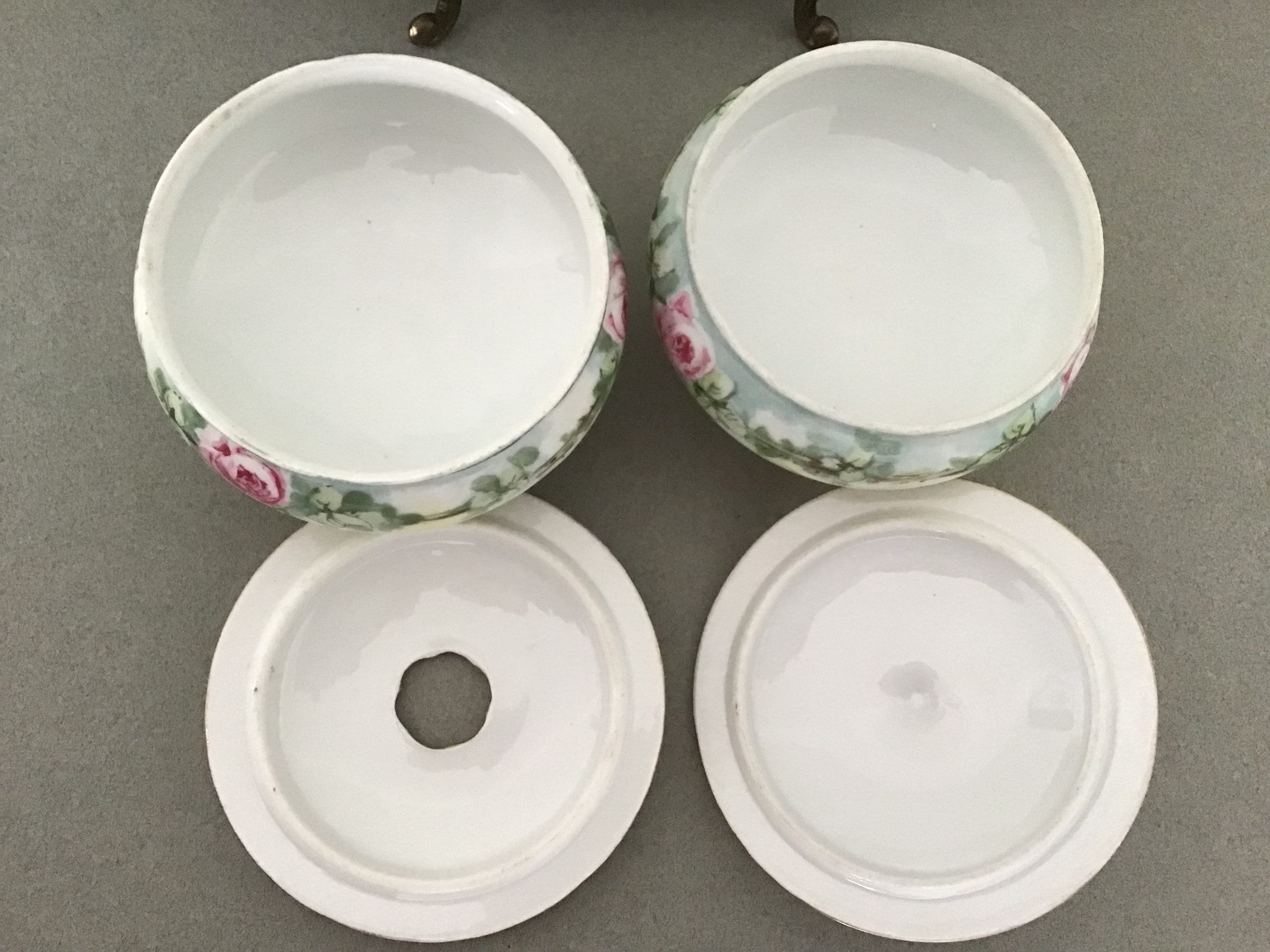 Antique Porcelain Boudoir Vanity Set 3pcs With Limoges and Etsy