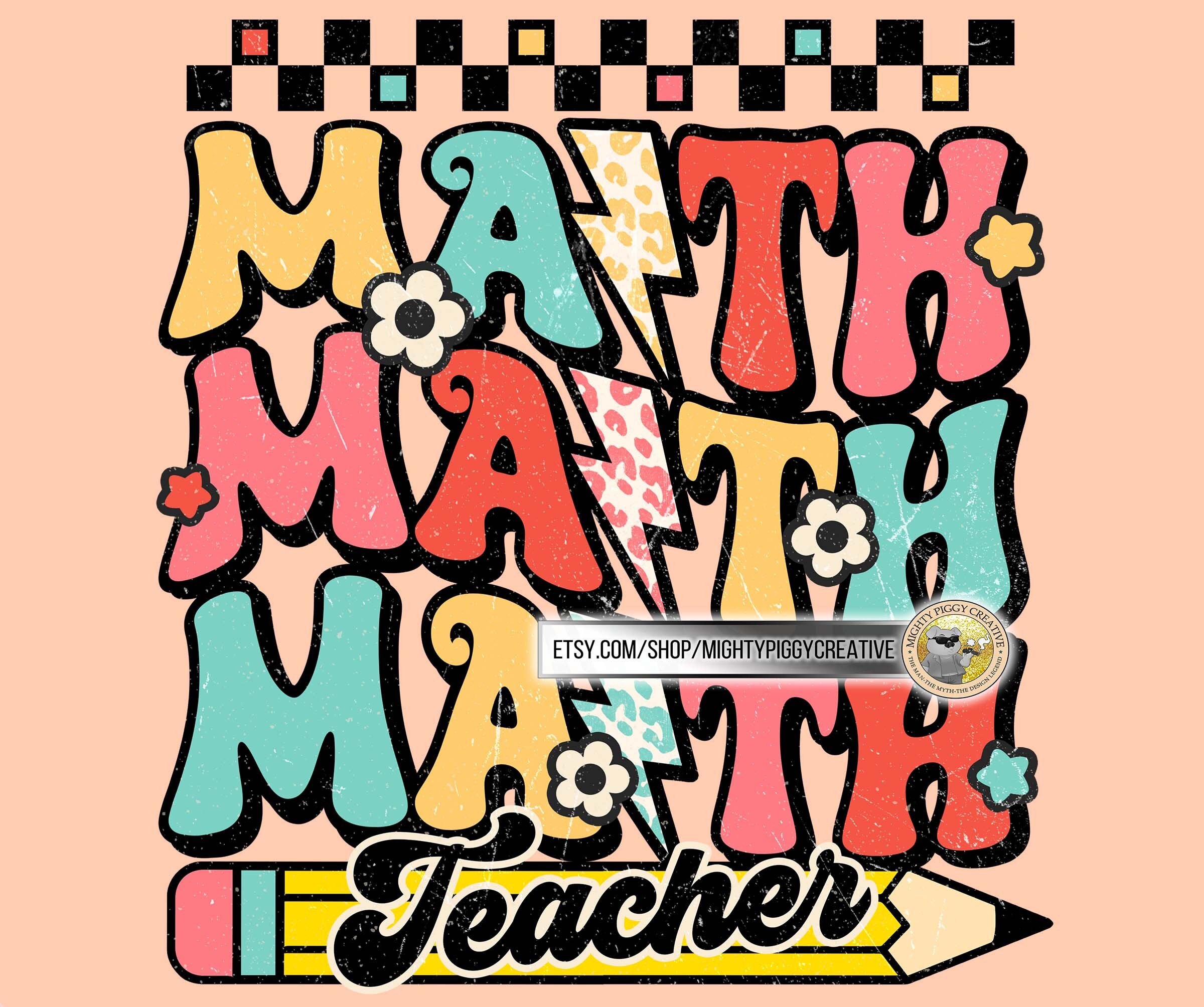 The Word Math Clipart